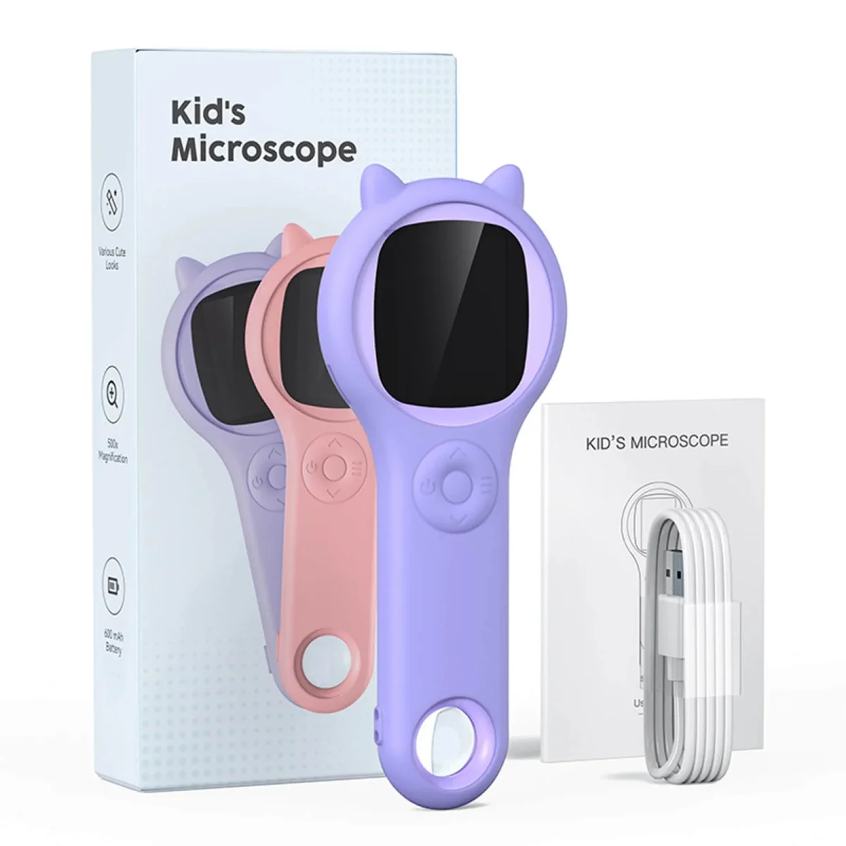 PocketScope™ – Bärbart Digitalt Mikroskop med LED & 100x Zoom