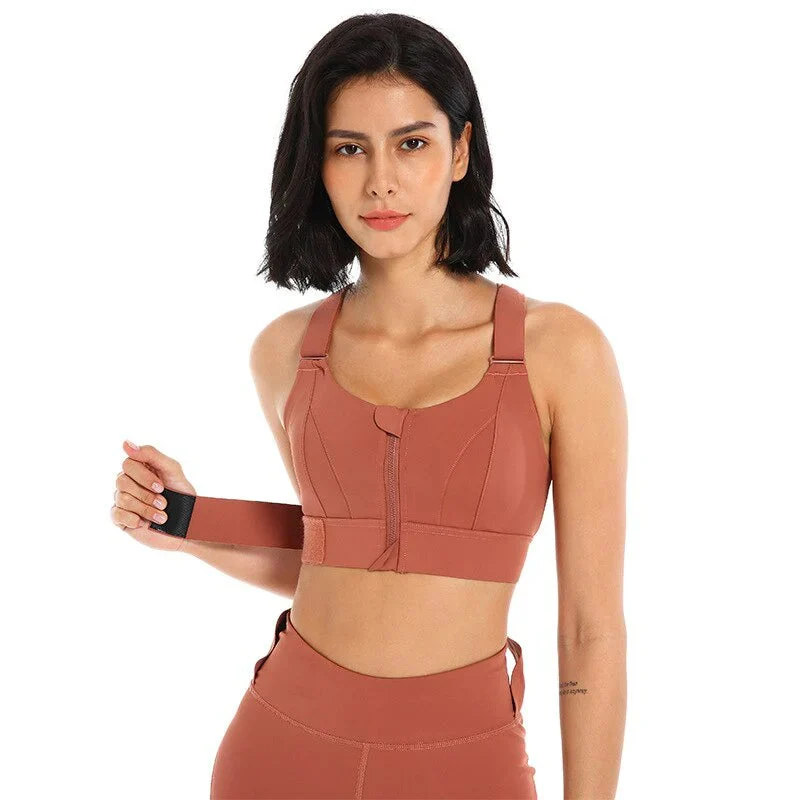 Ergonomisk och Justerbar Sport-BH för Högintensiv Träning