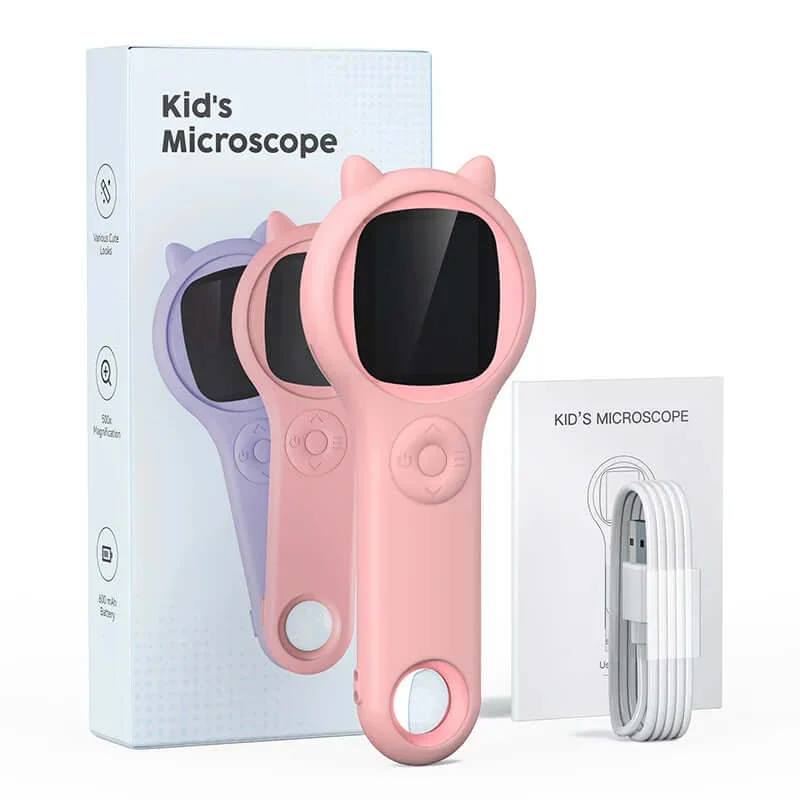 PocketScope™ – Bärbart Digitalt Mikroskop med LED & 100x Zoom - Bild 3